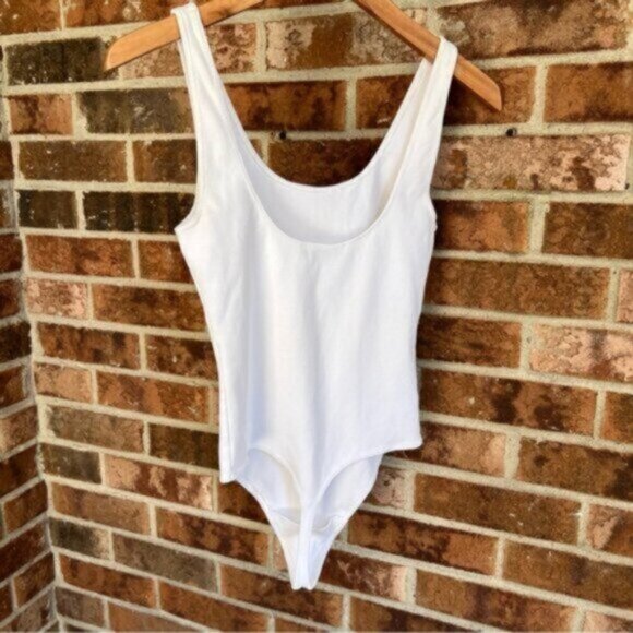 Aritzia Wilfred Free Cotton bodysuit Size S EUC - Picture 1 of 9